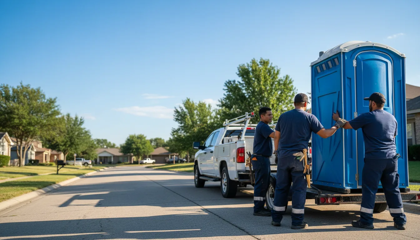 Portable Toilet Rental in Choudrant, LA near me
